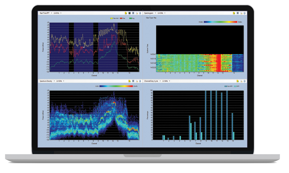 Spectrum XT Network Interference Analyzer NetAlly