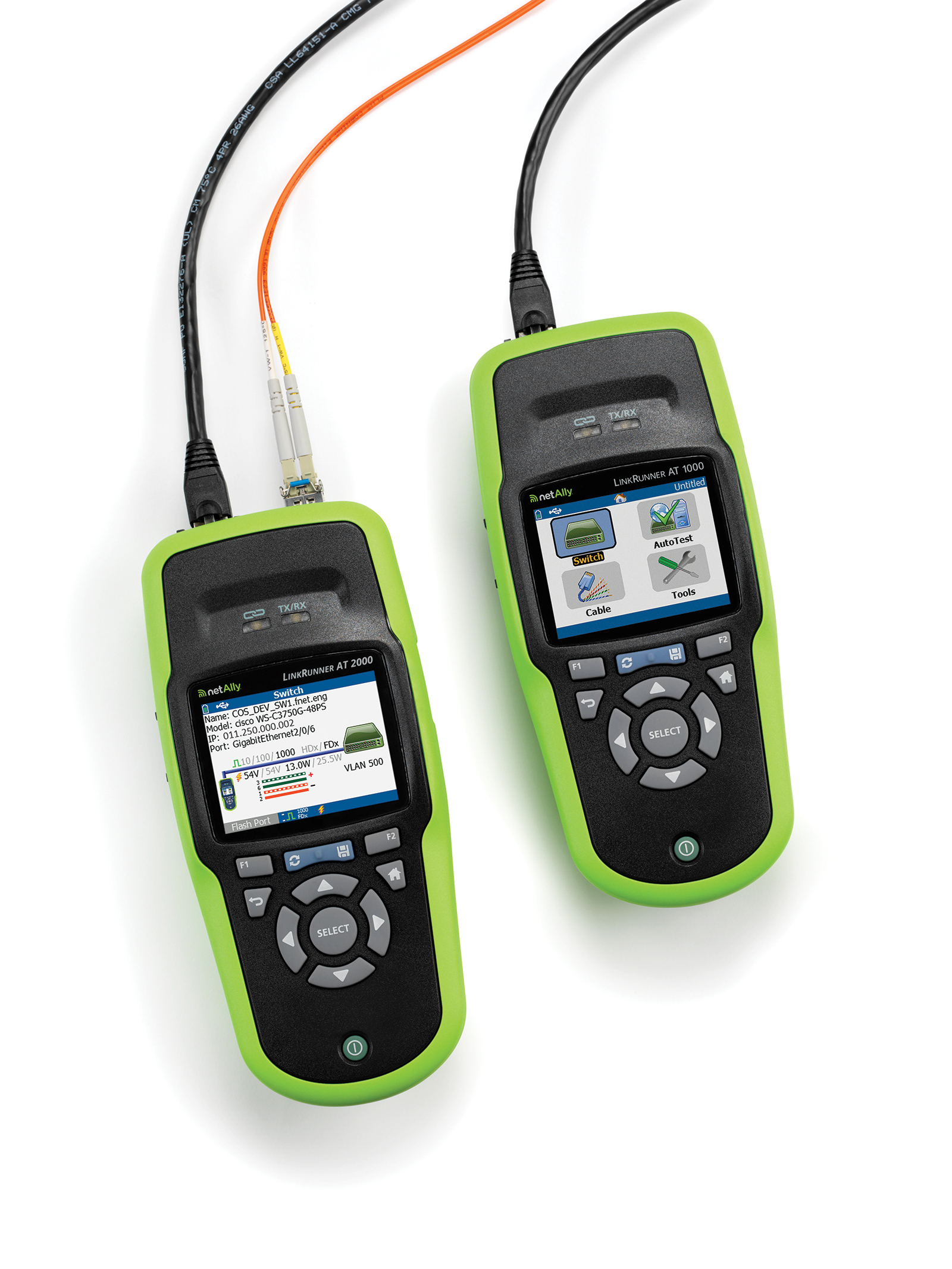 Network Connectivity Tester LinkRunner® AT NetAlly