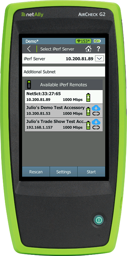 Wi-Fi Tester NETSCOUT AIRCHECK-G2 Wireless Tester